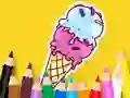游戏Coloring Book: Cool Ice Cream在线