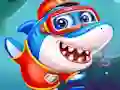 游戏Little Panda Shark Family在线