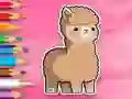 游戏Coloring Book: Cute Alpaca在线