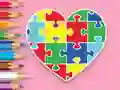 游戏Coloring Book: Heart Jigsaw在线