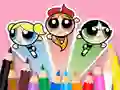 游戏Coloring Book: The Powerpuff Girls在线