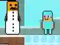 游戏Noob vs Pro Snowman在线