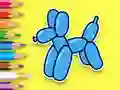 游戏Coloring Book: Balloon Puppy在线