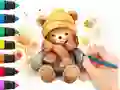 游戏Coloring Book: Autumn Bear在线