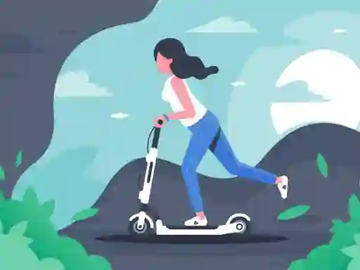 游戏Electric scooter rides jigsaw在线