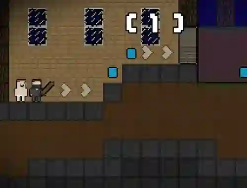 游戏Baby Noob Vs Heroman 2 Player在线