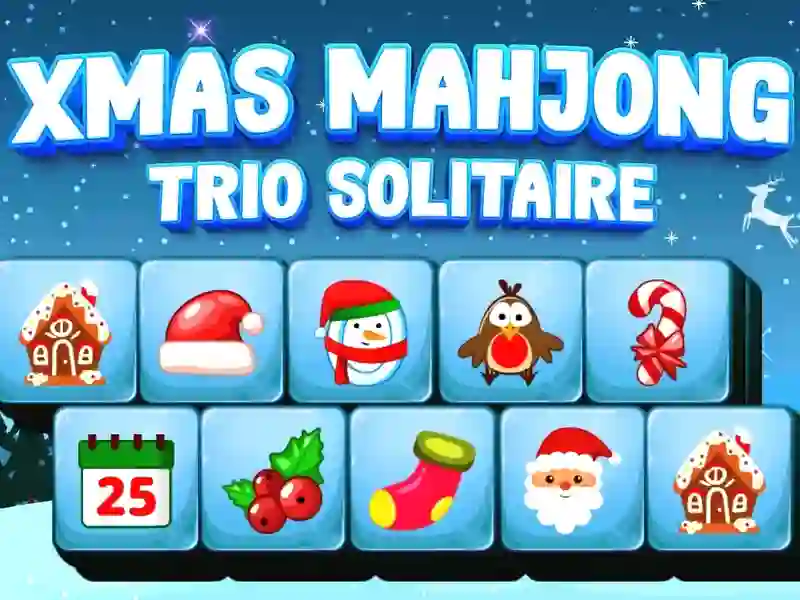 游戏Xmas Mahjong Trio Solitaire在线