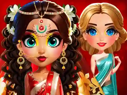 游戏Asoka Makeup Indian Bride在线