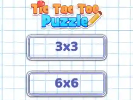 游戏Tic Tac Toe Puzzle在线