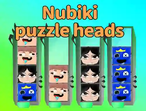 游戏Nubiki Puzzle Heads在线