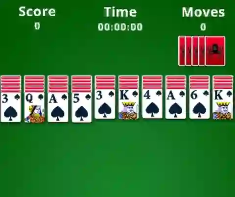 游戏Spider Solitaire在线
