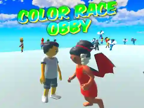 游戏Color Race Obby在线