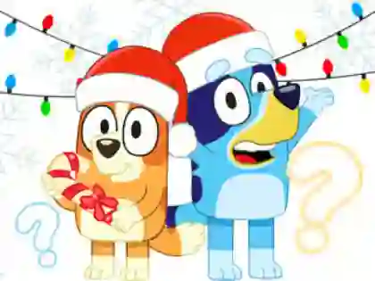 游戏Kids Quiz: Bluey Christmas Quiz在线