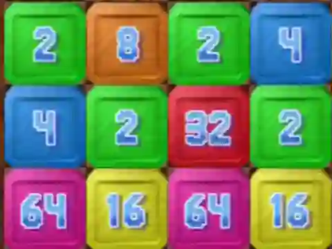 游戏2048: Wood Block在线