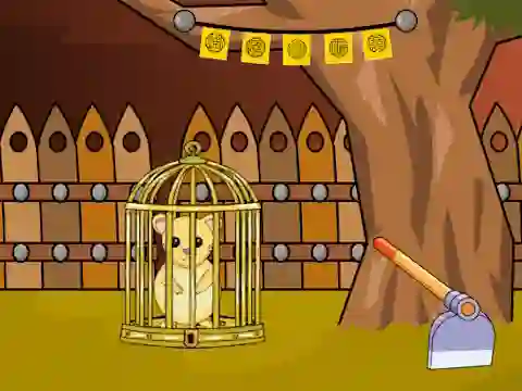 游戏Cute Hamster Escape from Cage在线
