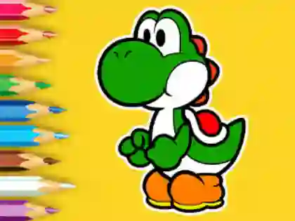 游戏Coloring Book: Yoshi Fishing Day在线