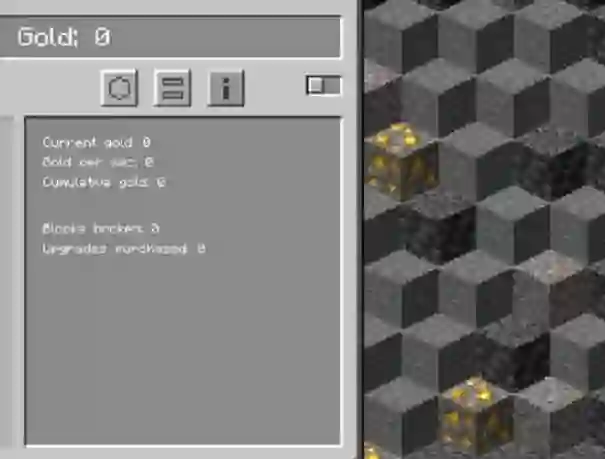 游戏Minecraft Gold Clicker在线