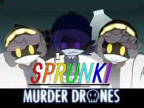 游戏Sprunki: Murder Drones在线