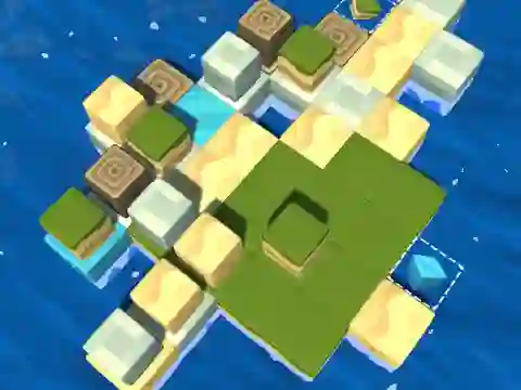 游戏Cube Island: ASMR Relax Puzzle在线