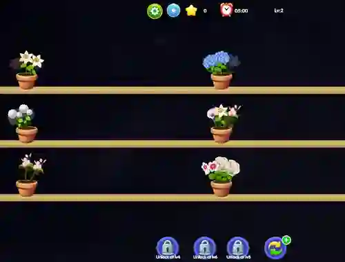 游戏Flower Matching在线