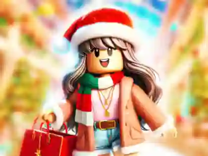 游戏Jigsaw Puzzle: Roblox Christmas Mall在线