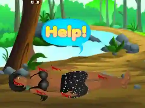 游戏Rescue Injured Tribe Girl在线