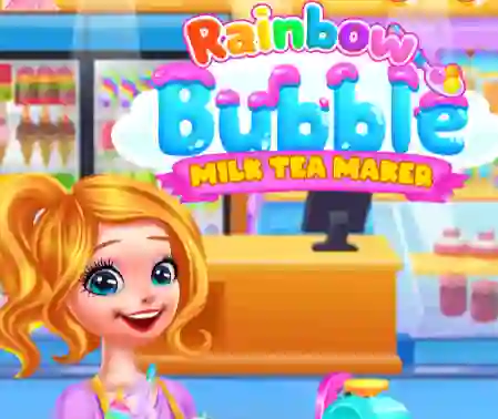 游戏Rainbow Bubble Milk Tea Maker在线
