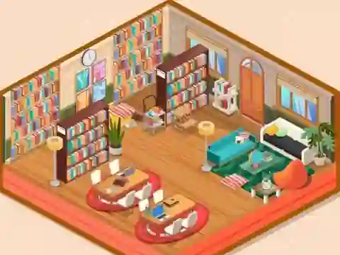 游戏Decor: My Library在线