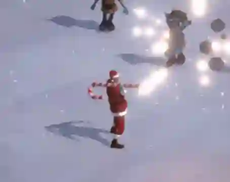 游戏Santa With Cannon在线
