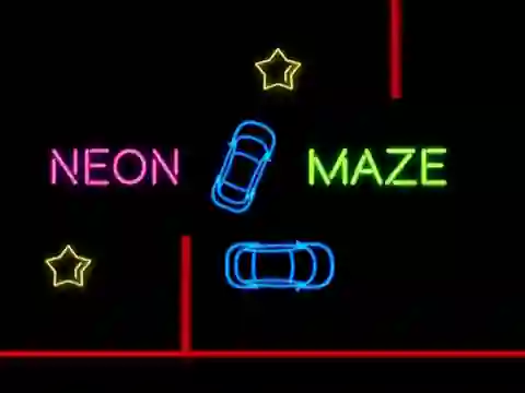 游戏Neon Car Maze在线