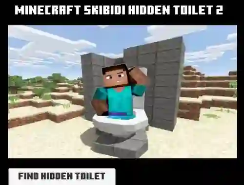 游戏Minicraft Skibidi Hidden Toilet 2在线