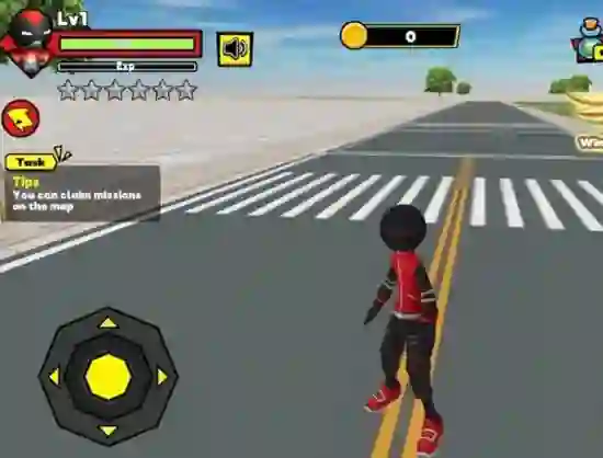游戏Stick Rope Hero在线