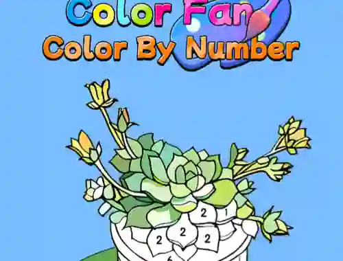 游戏Color Fan Color By Number在线
