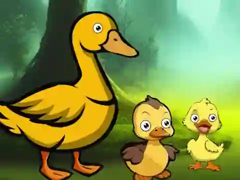 游戏Duck Family Reach Pond在线