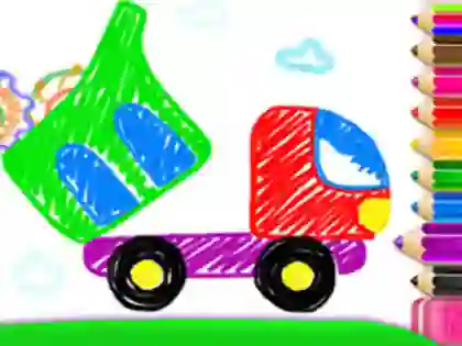 游戏Toddler Drawing: Tanker Truck在线