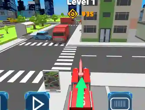 游戏Fire Truck Rescue Driving在线