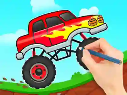 游戏Coloring Book: Monster Truck在线