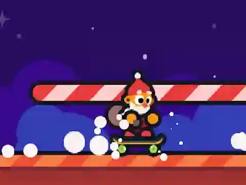 游戏Kickflip Santa在线