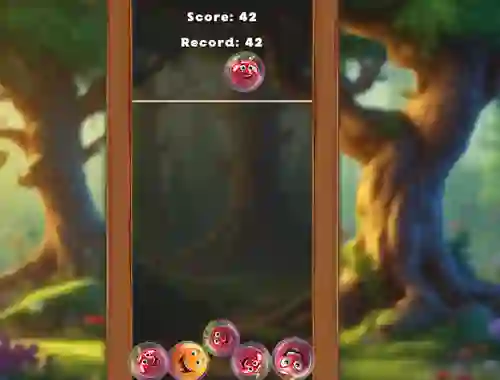 游戏Match Fruits In Bubbles!在线