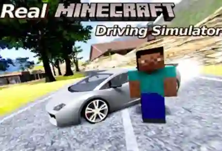 游戏Real Minecraft Driving Simulator在线