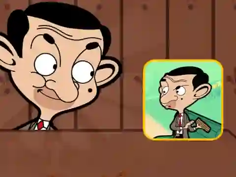 游戏Mr Bean Solve Puzzle在线