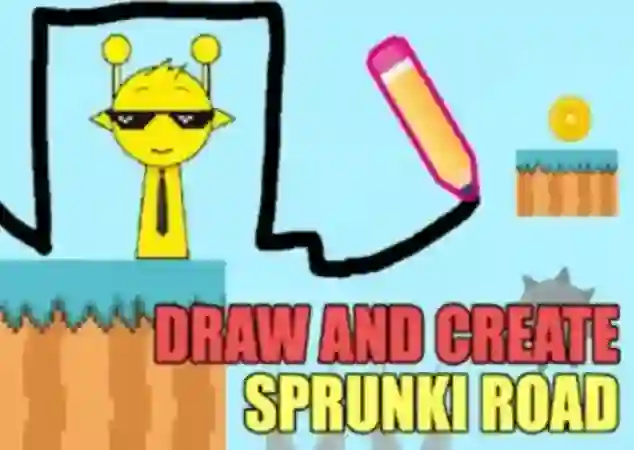 游戏Draw And Create Sprunki Road在线