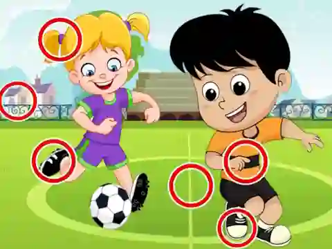 游戏Soccer Differences在线