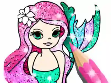 游戏Coloring Book: Little Mermaid在线