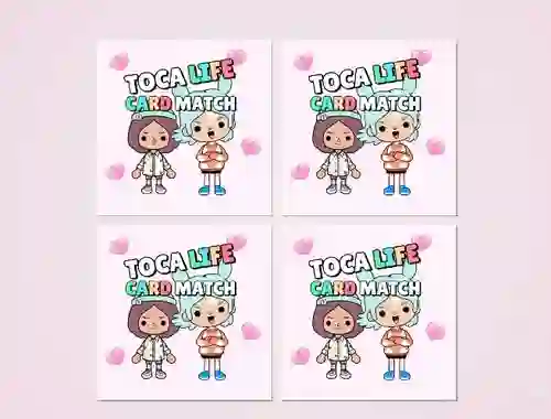 游戏Toca Life Memory Card Match在线
