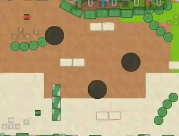 游戏1 2 3 4 Player Tank Game 2D在线