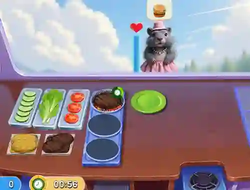 游戏Marmot Diner Dash在线
