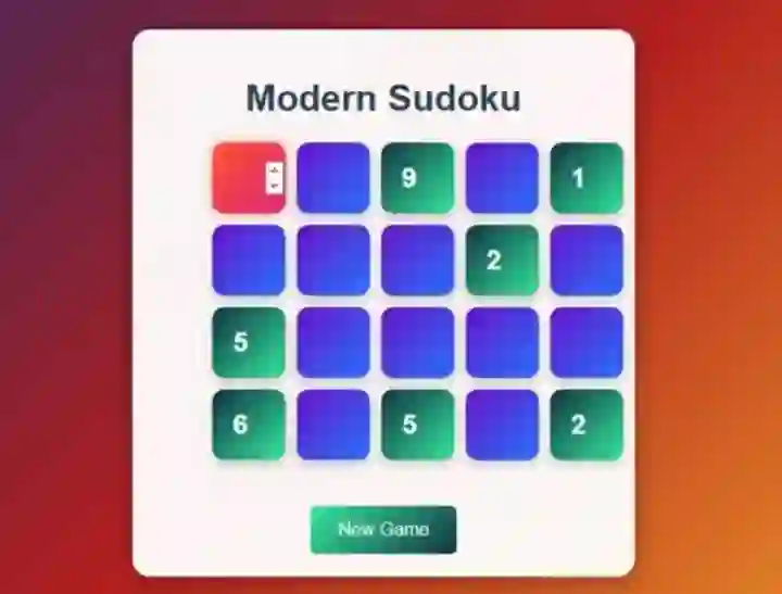 游戏Modern Sudoku在线