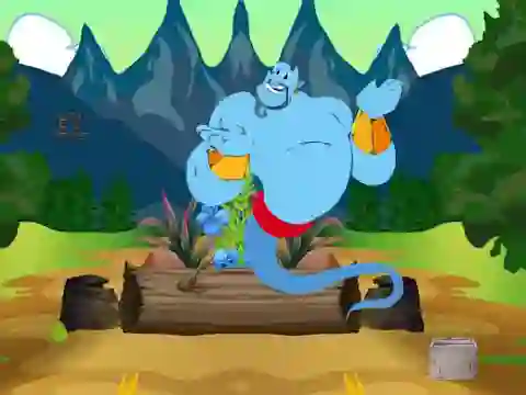 游戏Escape From Wonder Genie Land在线