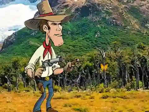 游戏Cowboy Discovers Fortune Pot在线